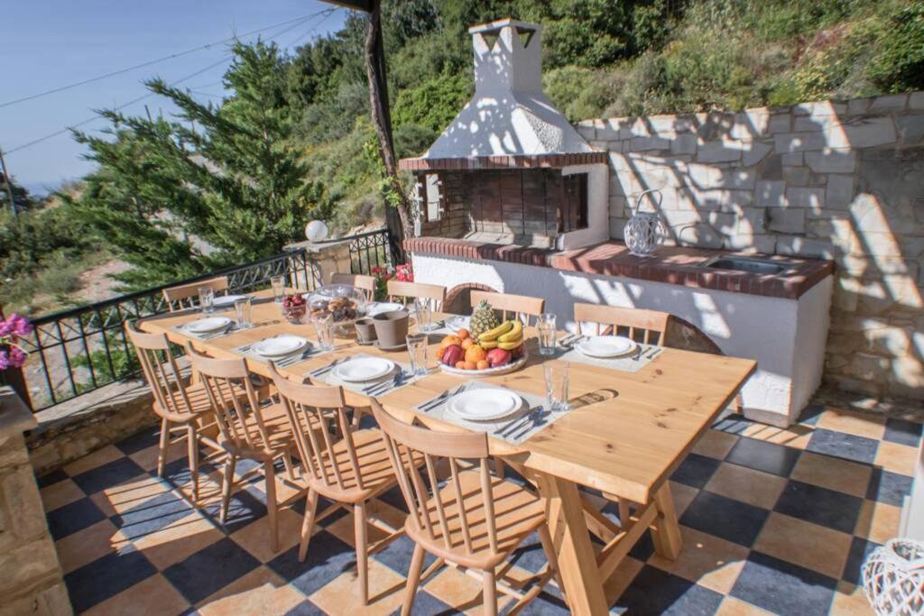 Villa Ventus, 40Sqm Private Pool & Hot Tub! Roussospition Ngoại thất bức ảnh
