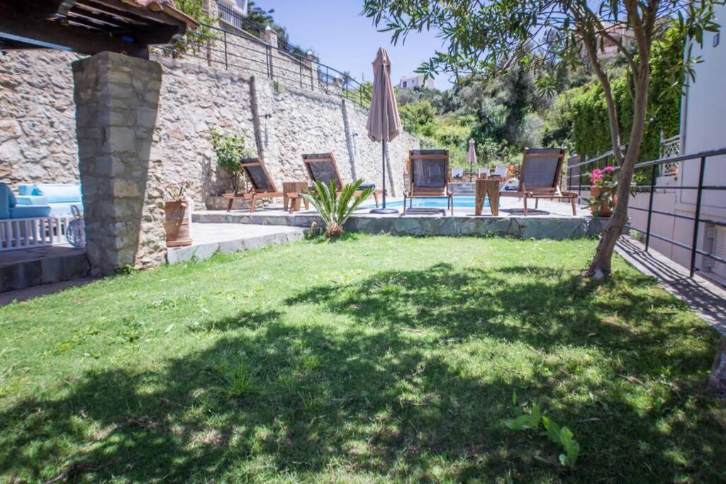 Villa Ventus, 40Sqm Private Pool & Hot Tub! Roussospition Ngoại thất bức ảnh