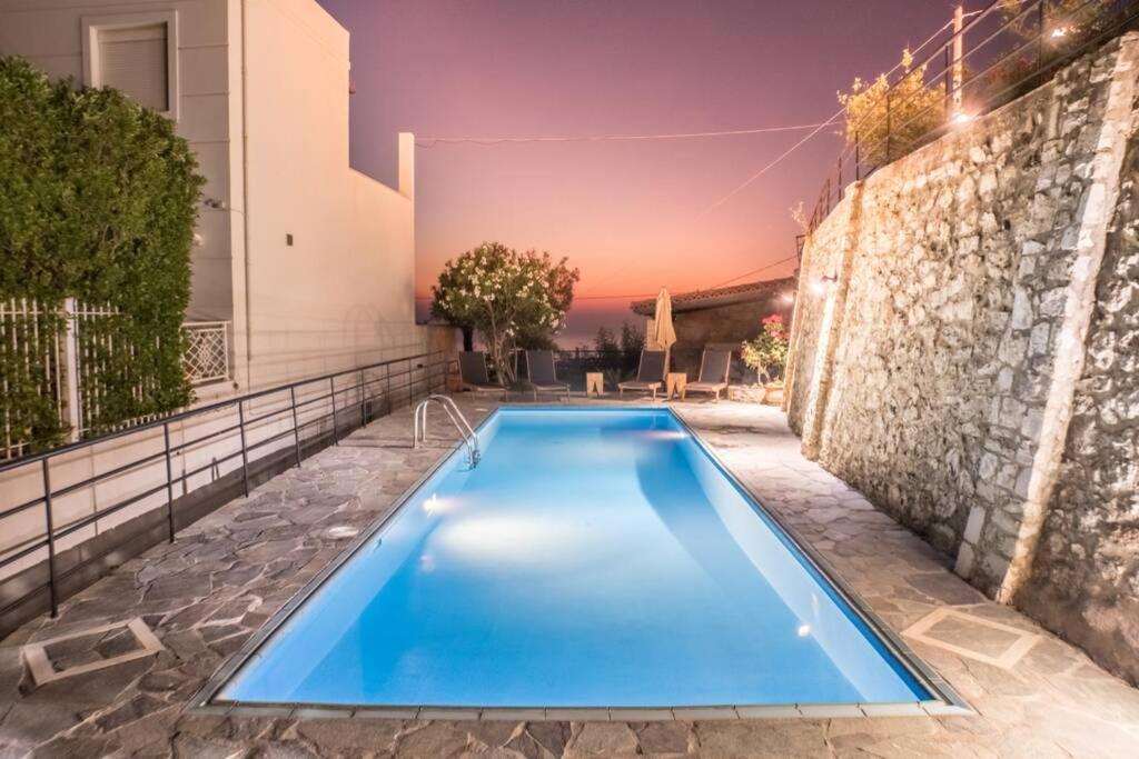 Villa Ventus, 40Sqm Private Pool & Hot Tub! Roussospition Ngoại thất bức ảnh
