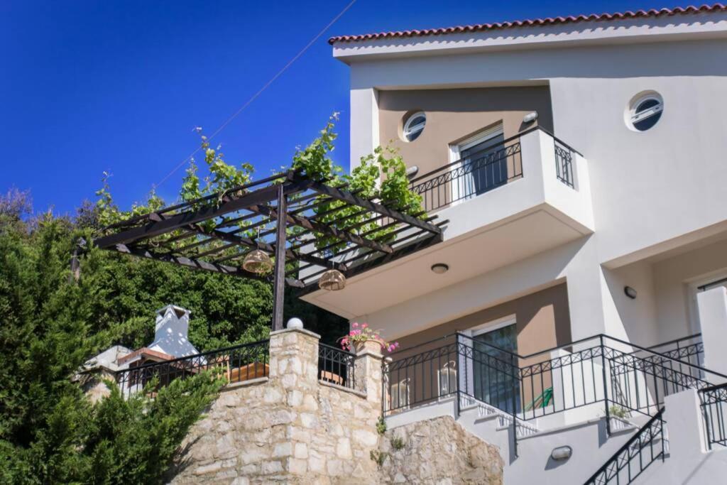 Villa Ventus, 40Sqm Private Pool & Hot Tub! Roussospition Ngoại thất bức ảnh