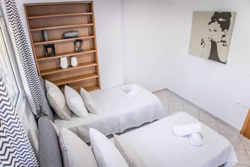 Villa Ventus, 40Sqm Private Pool & Hot Tub! Roussospition Ngoại thất bức ảnh
